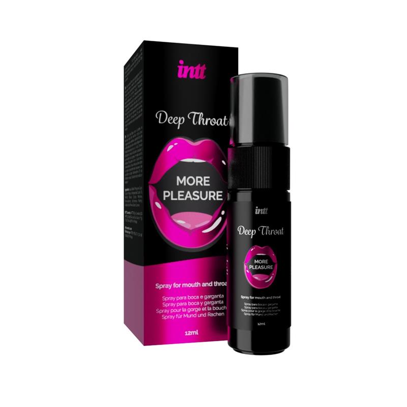 INTT ORAL SEX SPRAY GARGANTA PROFUNDA PARA BOCA E GARGANTA 12 ML