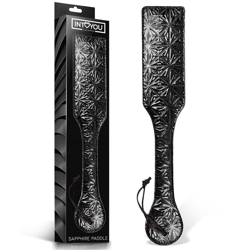 PÁ DE COURO VEGANO DE SAFIRA BLACK SAPPHIRE