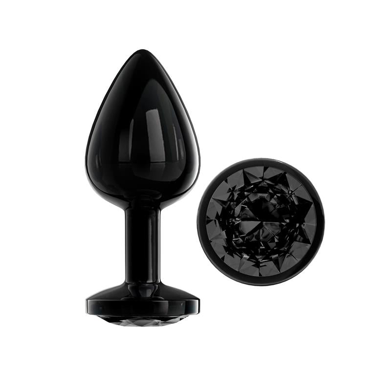 PLUG ANAL METÁLICO BLACKGEM COM COR JOIA PRETO TAMANHO M
