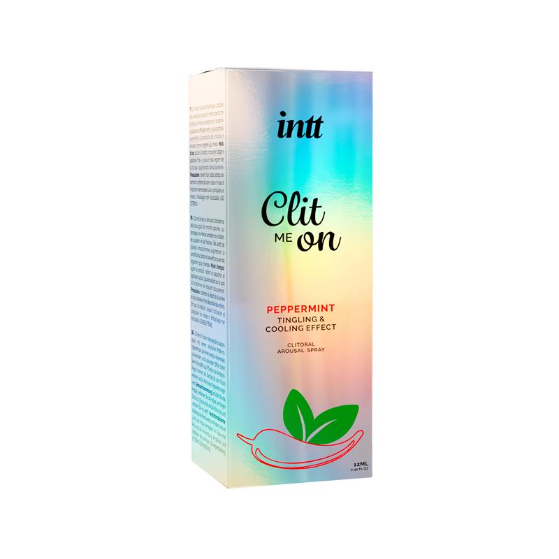INTT ESTIMULADOR DE CLITÓRIS SPRAY CLIT ME ON PEPPERMINT 12 ML
