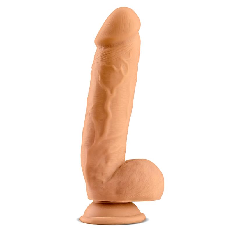 DILDO REALISTA COM TESTÍCULOS 8,5" NATURAL