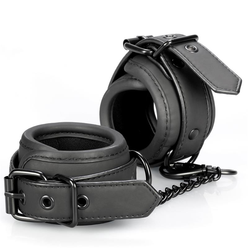 ALGEMAS DE COURO VEGANO INTOYOU BLACK SHADOW