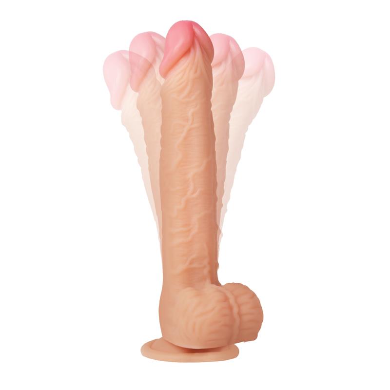 CENTAURO MAGNUS 3.0 DILDO REALISTA VIBRADOR Y ROTADOR CONTROL REMOTO SILICONA LÍQUIDA
