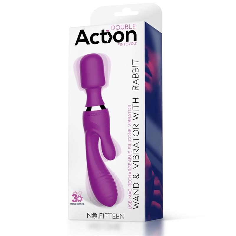 Nº Quinze Vibrador e Massageador 3 Motores Individuais