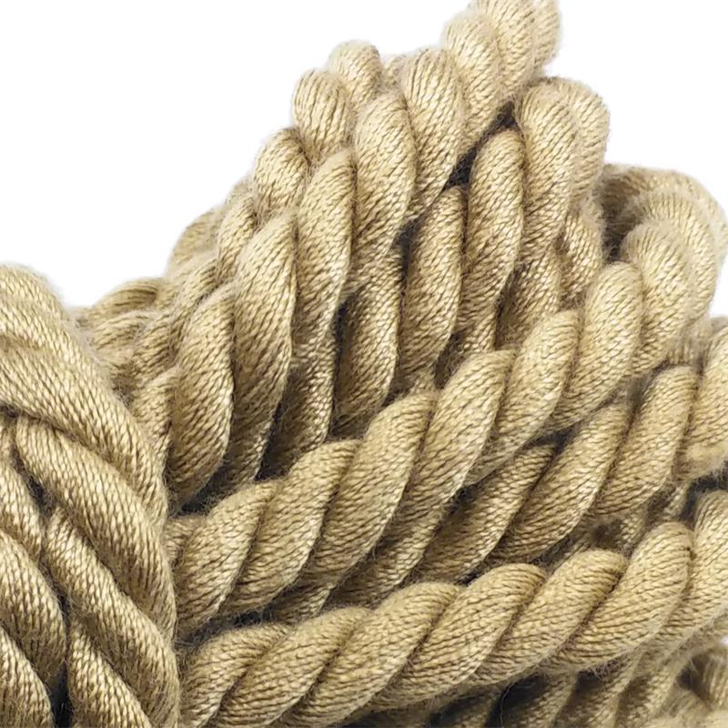 CORDA DE CÂNHAMO SINTÉTICA LATETOBED BDSM LINE PARA BONDAGE 10 METROS