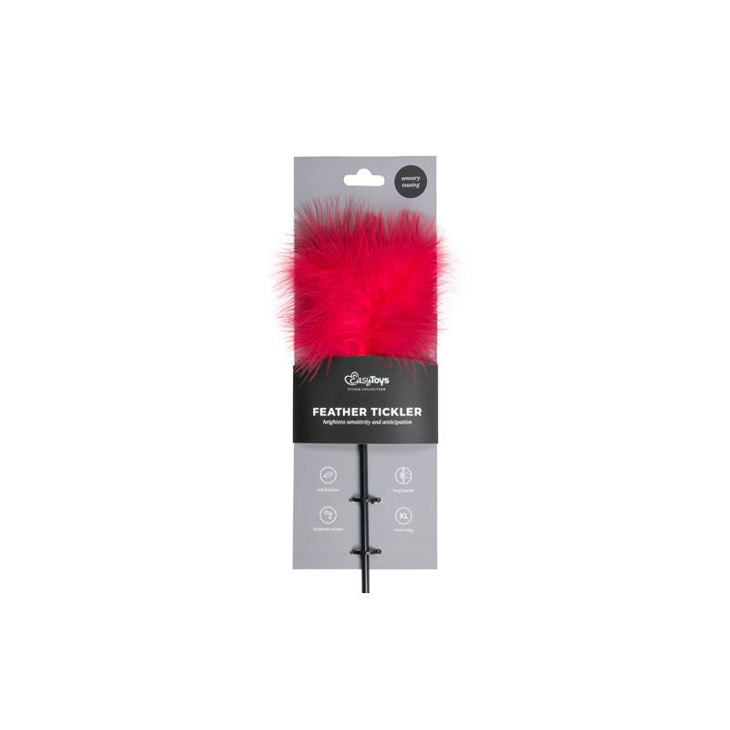 CANETAS ESTIMULANTES DE CABO LONGO EASYTOYS - VERMELHA