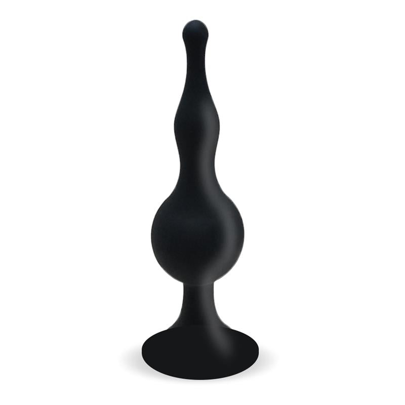 CONJUNTO DE 3 PLUG ANAL DE SILICONE PRETO