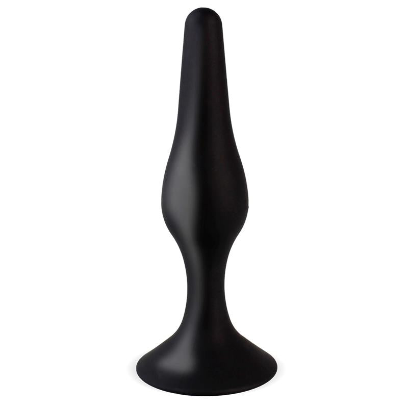 PLUG ANAL 11 CM SILICONE PRETO