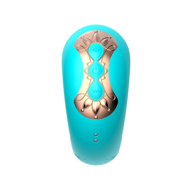 VIBRADOR HYDRA INTOYOU COM LÍNGUA ESTIMULADORA DE PULSAÇÃO E CLITÓRIS 3 MOTORES USB