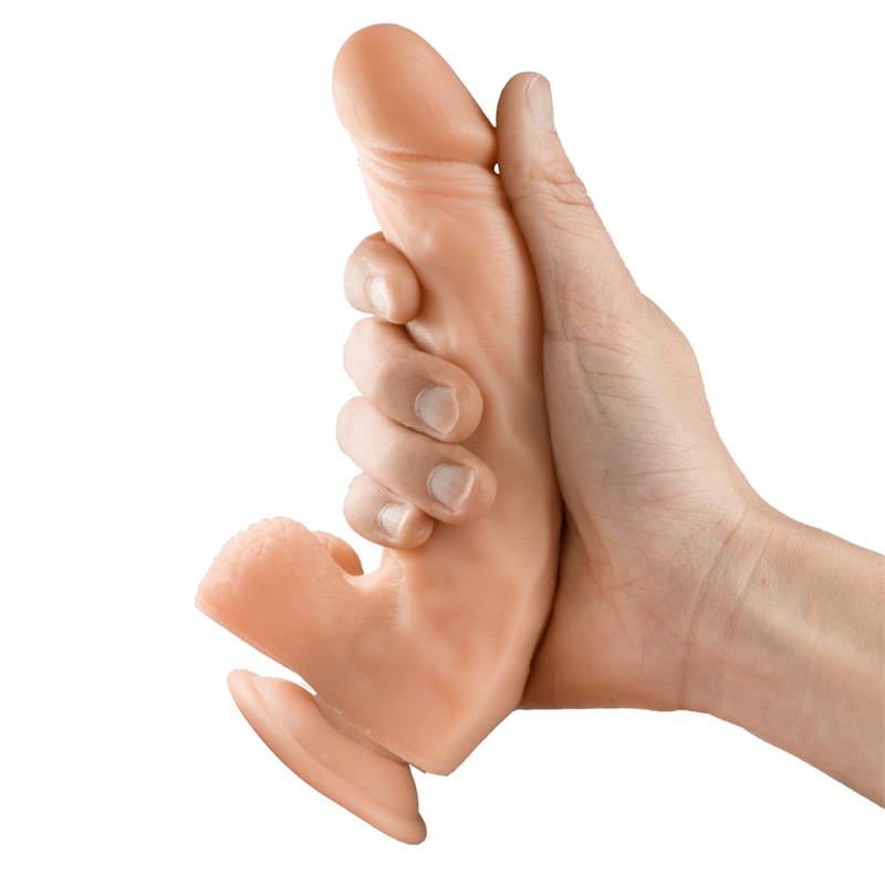 DILDO REALISTA COM TESTÍCULOS NATURAIS 7,6" - 19,5 CM