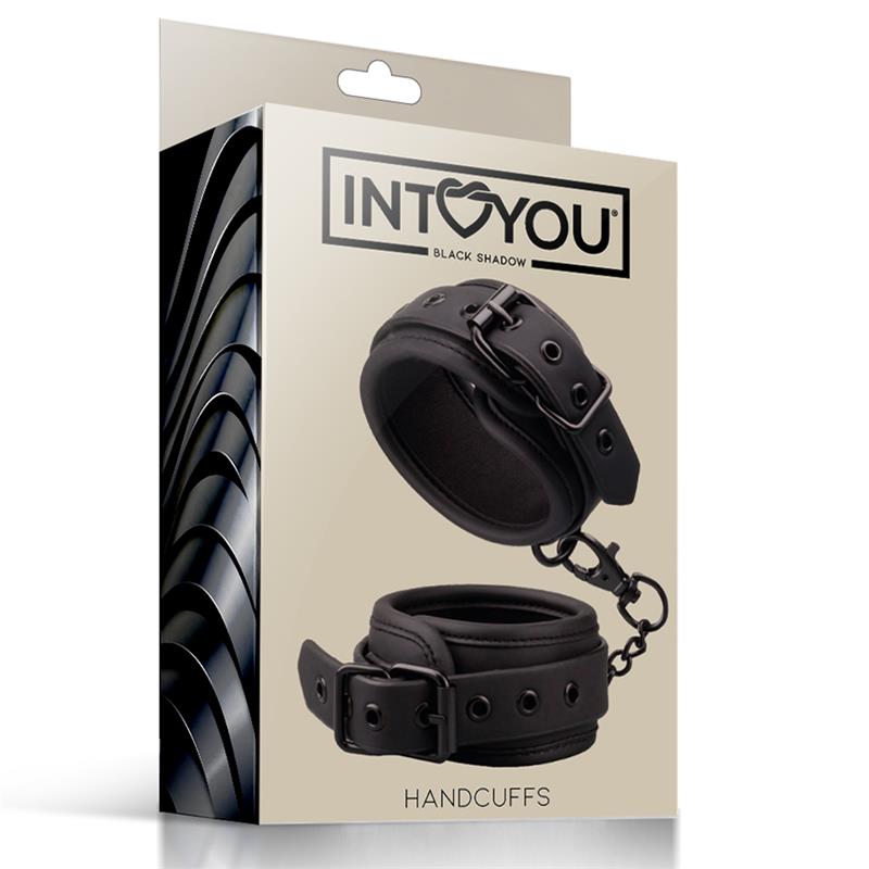 ALGEMAS DE COURO VEGANO INTOYOU BLACK SHADOW