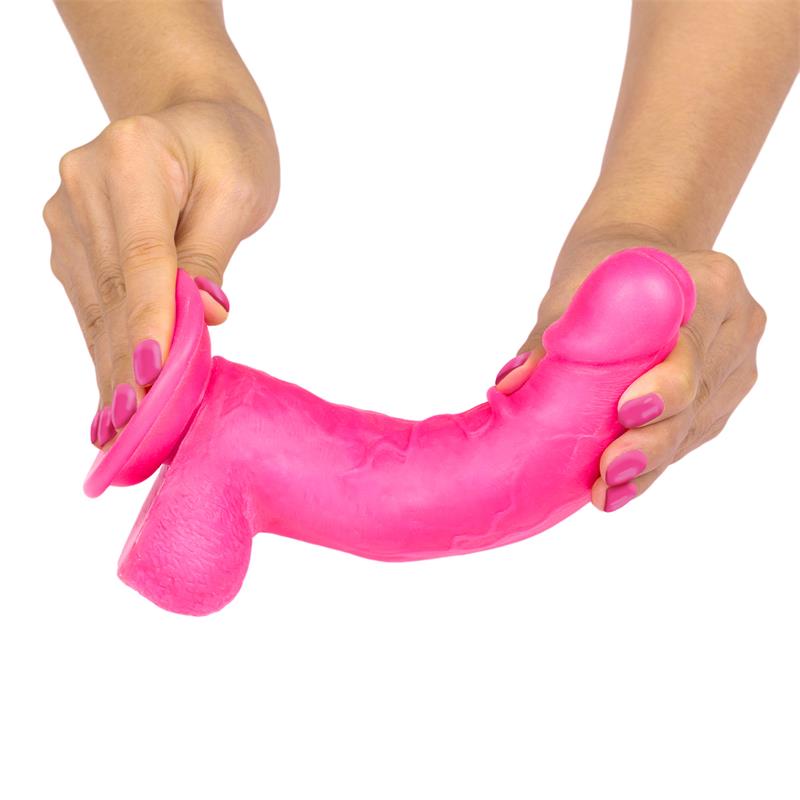 DILDO REALISTA CAMADA DUPLA RETRÁTIL E AJUSTÁVEL 8"
