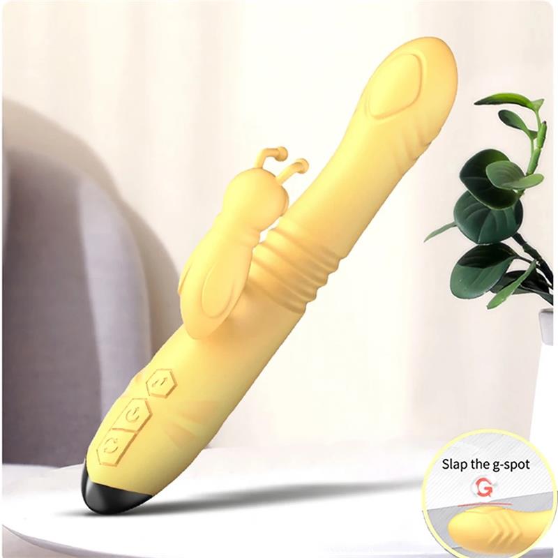 VIBRADOR ENGILY ROSS HONEYBEE COM IMPULSO E PULSAÇÃO