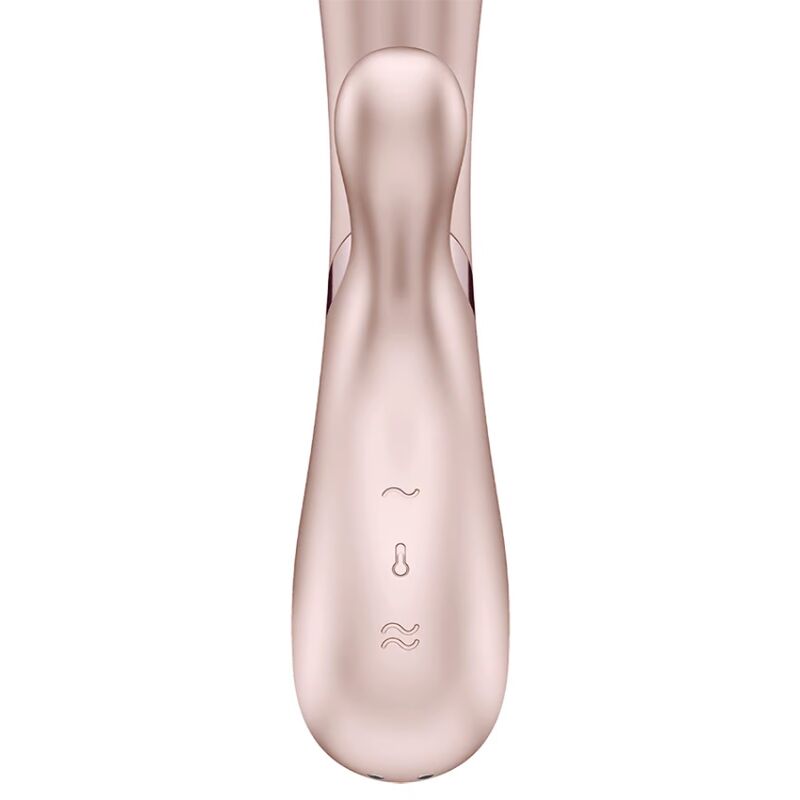 VIBRADOR AMANTE QUENTE SATISFYER - PRATA