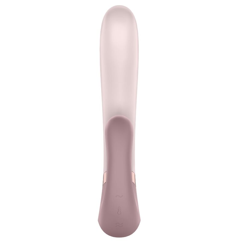 SATISFYER HEAT WAVE VIBRATOR APP - PINK