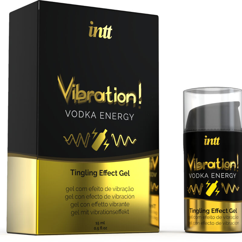 PODEROSO ESTIMULANTE ÍNTIMO GEL VIBRANTE LÍQUIDO VODCA 15ML