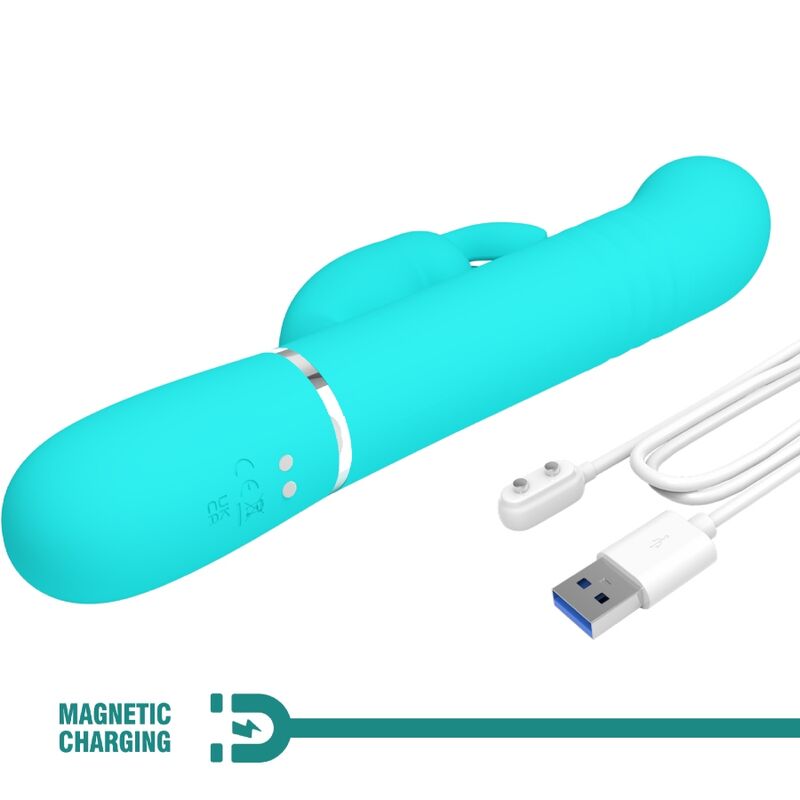BONITO AMOR - VIBRADOR COALE COALE COM PÉROLAS VERDES ÁGUA