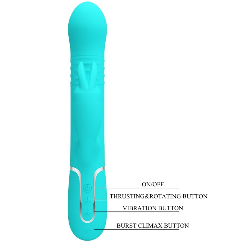 BONITO AMOR - VIBRADOR COALE COALE COM PÉROLAS VERDES ÁGUA