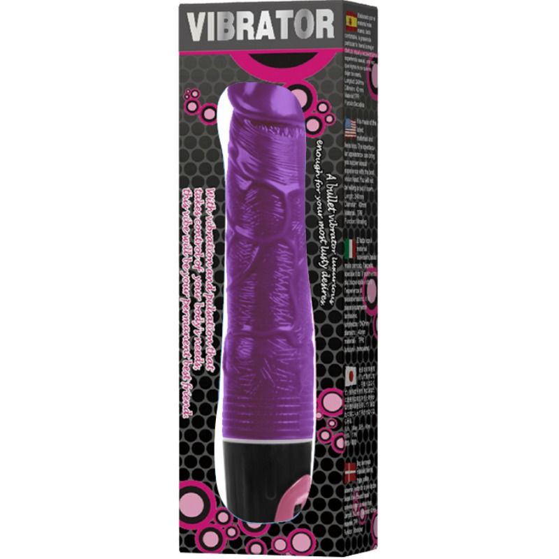 VIBRADOR MULTIVELOCIDAD LILA
