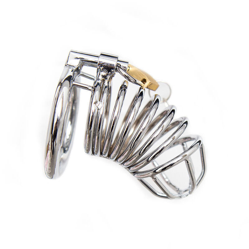 GAIOLA FETICHE DE METAL CHASTITY OHMAMA TAMANHO S