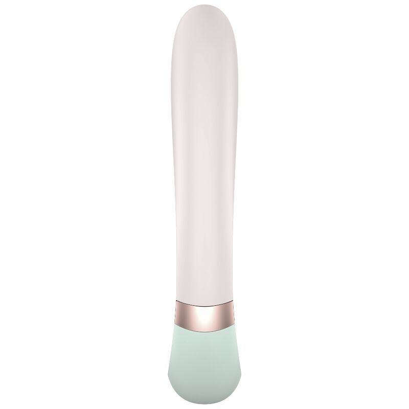 SATISFYER HEAT WAVE VIBRATOR APP - WHITE