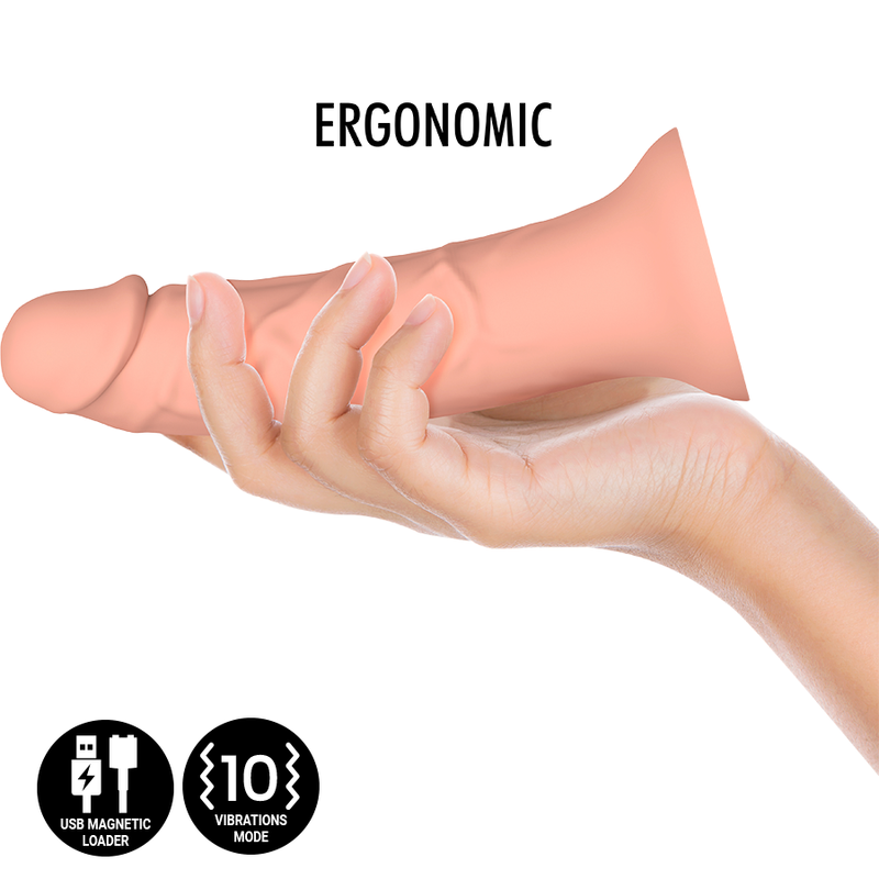 MYTHOLOGY ASHER ORIGINAL DILDO M - VIBRADOR WATCHME TECNOLOGIA SEM FIO COMPATÍVEL