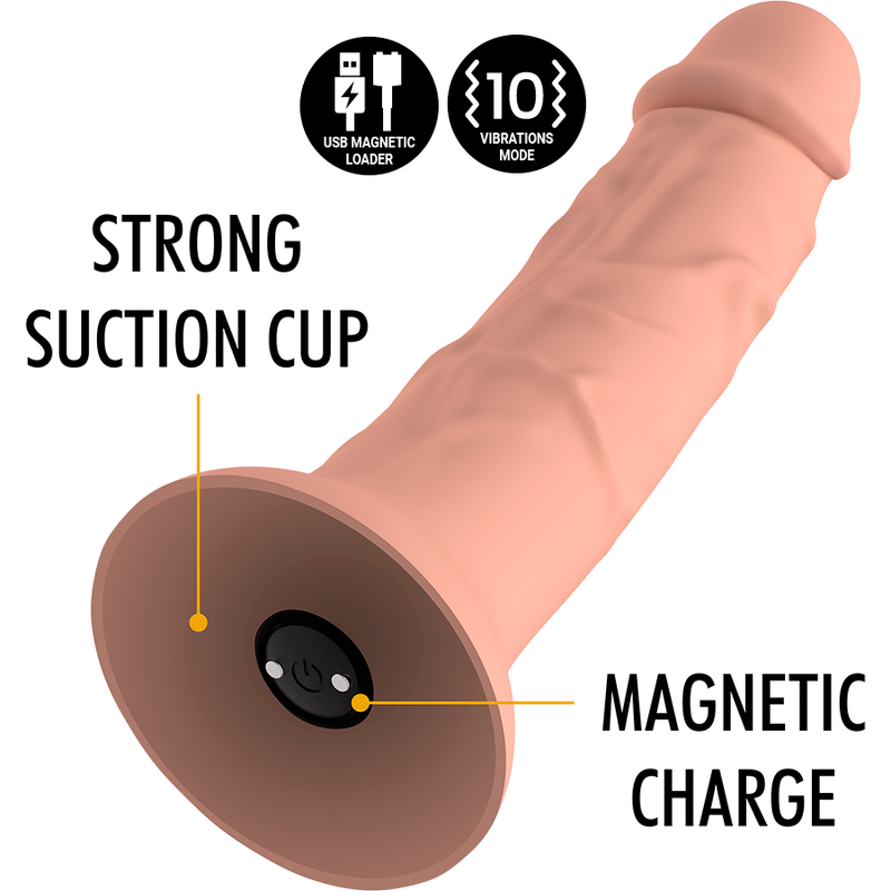 MYTHOLOGY ASHER ORIGINAL DILDO M - VIBRADOR WATCHME TECNOLOGIA SEM FIO COMPATÍVEL