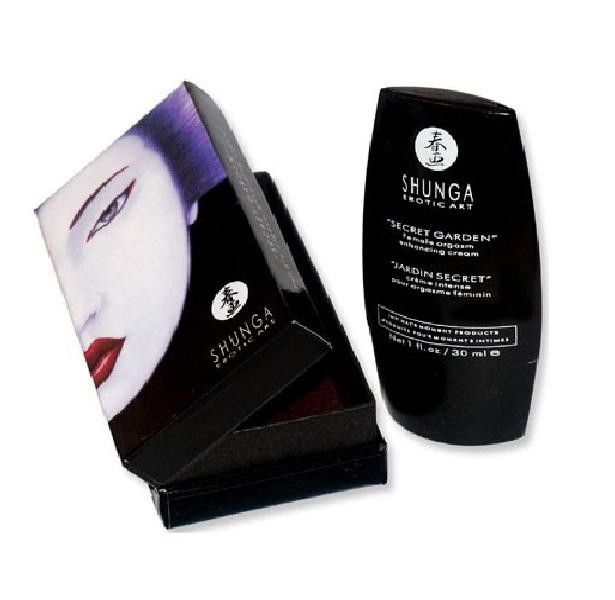 JARDIM SECRETO DO ORGASMO FÊMEA INTENSO DO SHUNGA CREAM.