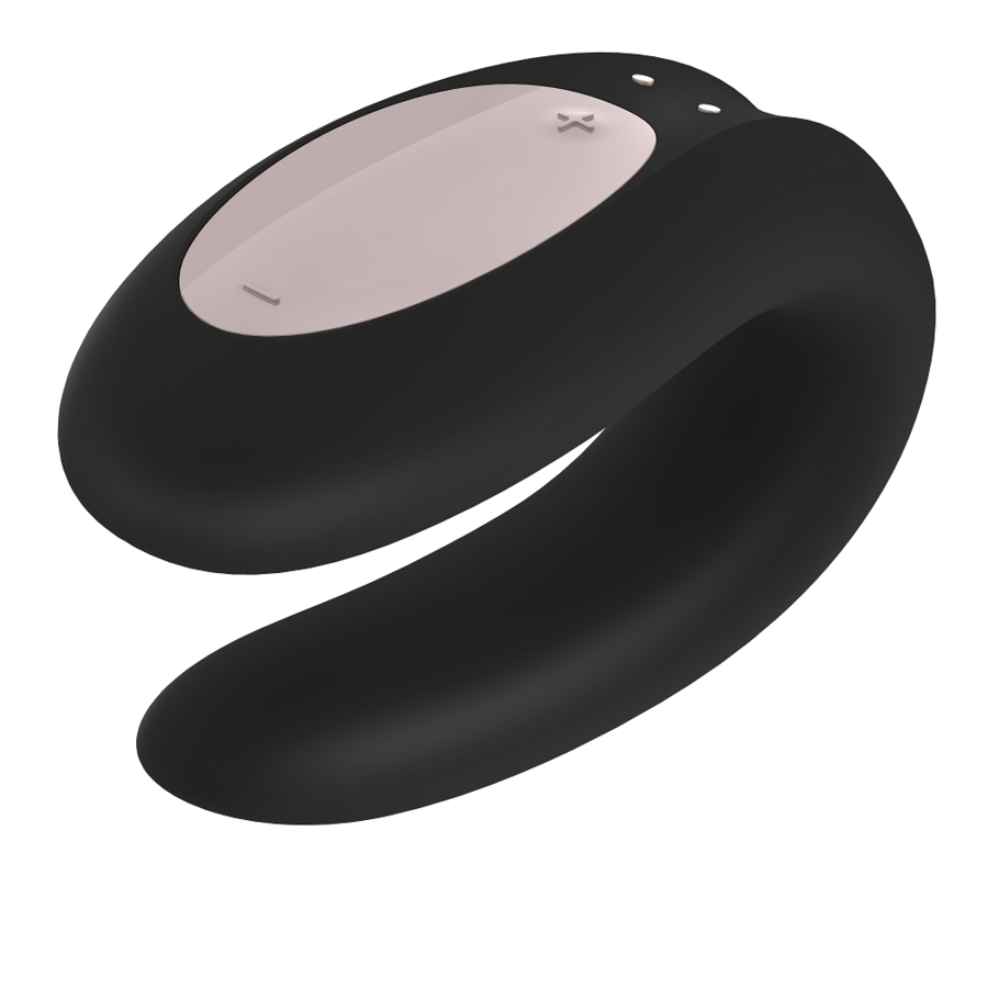 SATISFYER DOUBLE JOY COM APP PRETO