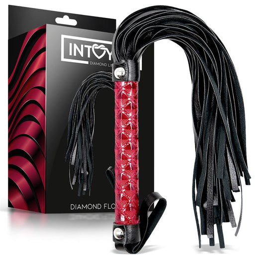 DIAMOND LINE FLOGGER DIAMANTE COURO VEGANO