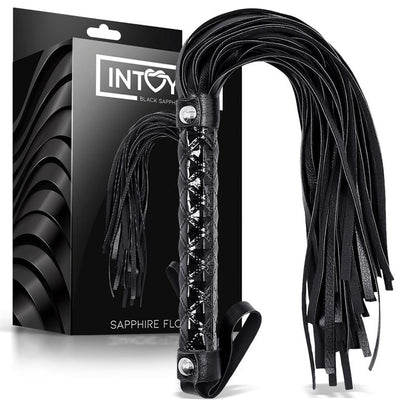 BLACK SAPPHIRE FLOGGER SAFIRA COURO VEGANO