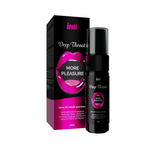 INTT ORAL SEX SPRAY GARGANTA PROFUNDA PARA BOCA E GARGANTA 12 ML