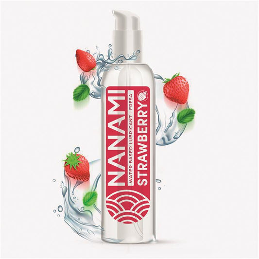 NANAMI LUBRIFICANTE À BASE DE ÁGUA MORANGO 150 ML