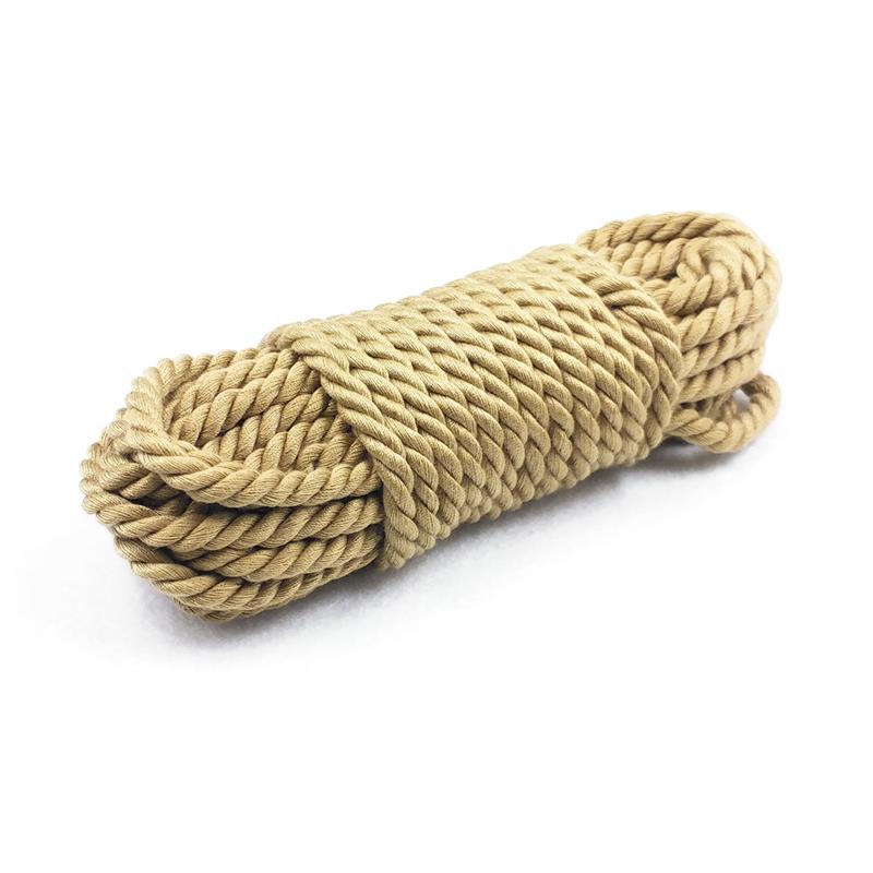 CORDA DE CÂNHAMO SINTÉTICA LATETOBED BDSM LINE PARA BONDAGE 10 METROS