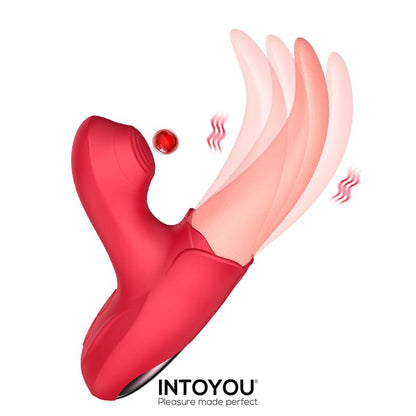 ESTIMULADOR DUPLO INTOYOU COM LÍNGUA E PULSAÇÃO