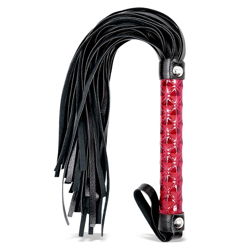 DIAMOND LINE FLOGGER DIAMANTE COURO VEGANO