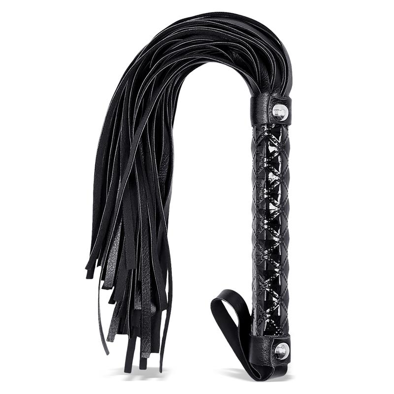 BLACK SAPPHIRE FLOGGER SAFIRA COURO VEGANO