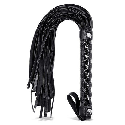 BLACK SAPPHIRE FLOGGER SAFIRA COURO VEGANO