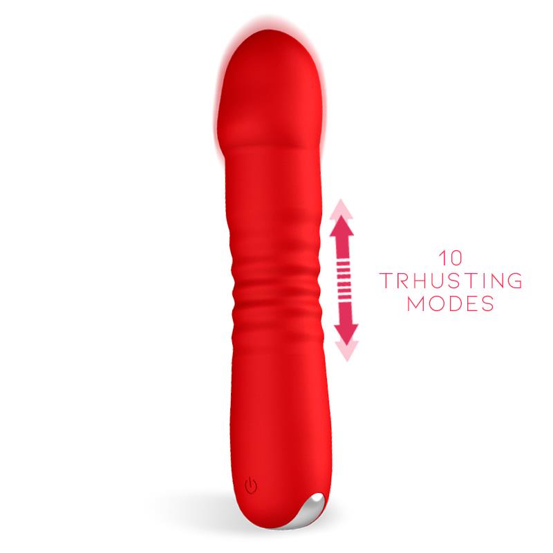 ESTIMULADOR INTOYOU MARYGOLD COM MOVIMENTO DE IMPULSO PARA CIMA E PARA BAIXO USB SILICONE