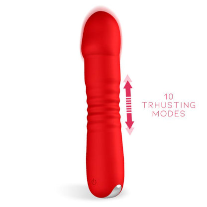 ESTIMULADOR INTOYOU MARYGOLD COM MOVIMENTO DE IMPULSO PARA CIMA E PARA BAIXO USB SILICONE