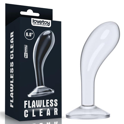 PLUG ANAL LOVETOY IMPECÁVEL TRANSPARENTE 6