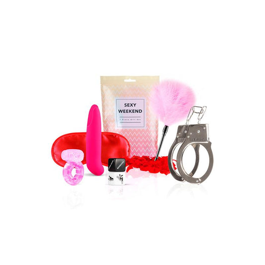 CONJUNTO DE 7 PEÇAS DE FIM DE SEMANA SEXY LOVEBOXXX