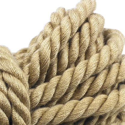 CORDA DE CÂNHAMO SINTÉTICA LATETOBED BDSM LINE PARA BONDAGE 10 METROS