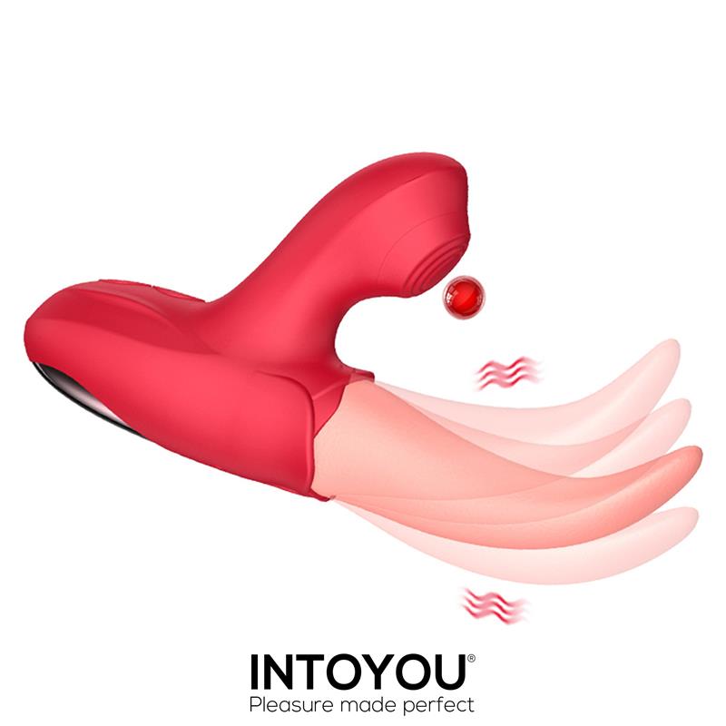 ESTIMULADOR DUPLO INTOYOU COM LÍNGUA E PULSAÇÃO