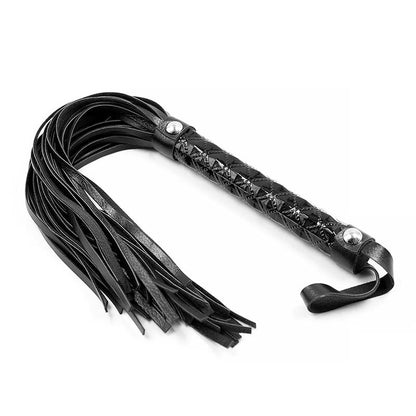 BLACK SAPPHIRE FLOGGER SAFIRA COURO VEGANO