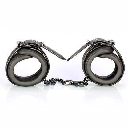 ALGEMAS DE COURO VEGANO INTOYOU BLACK SHADOW
