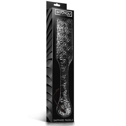 PÁ DE COURO VEGANO DE SAFIRA BLACK SAPPHIRE