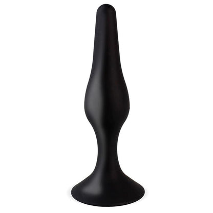 PLUG ANAL 11 CM SILICONE PRETO