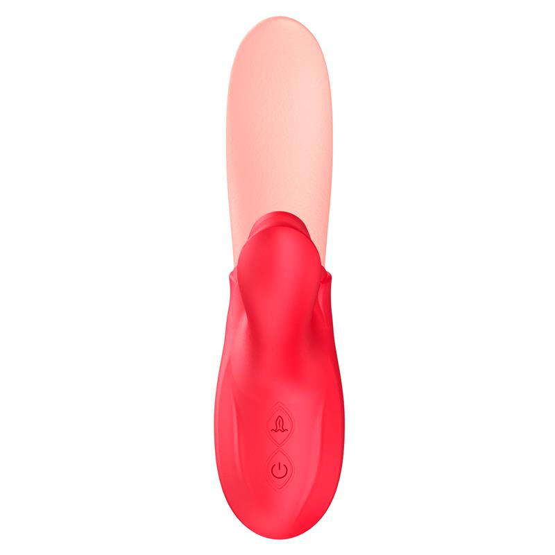 ESTIMULADOR DUPLO INTOYOU COM LÍNGUA E PULSAÇÃO