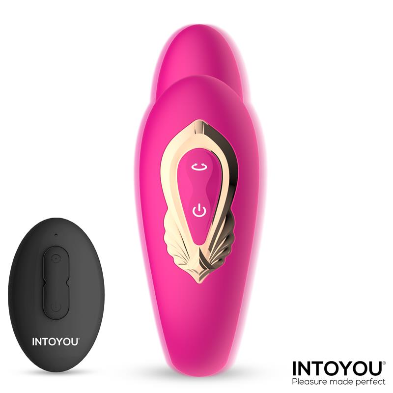 VIBRADOR INTOYOU LANTY PARA CASAIS COM OSCILAÇÃO 360º E CONTROLE REMOTO